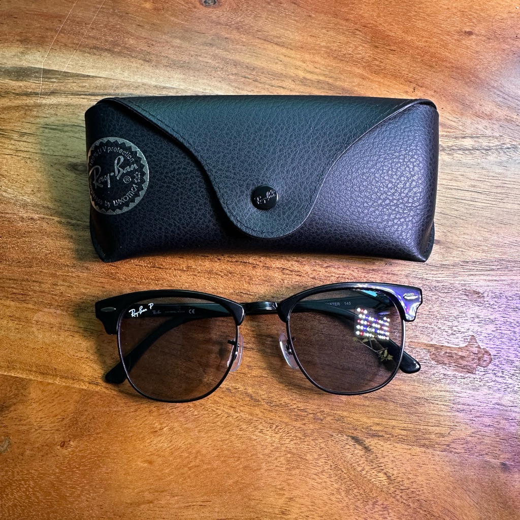 Ray-Ban Clubmaster Classic Sunglasses (Polarized)